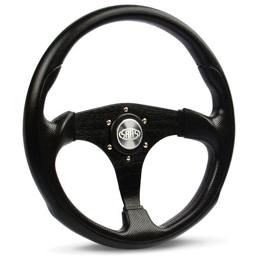 Steering Wheel Poly 14" Octane Black Spoke