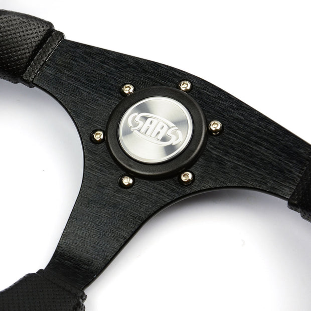 Steering Wheel Poly 14" Octane Black Spoke