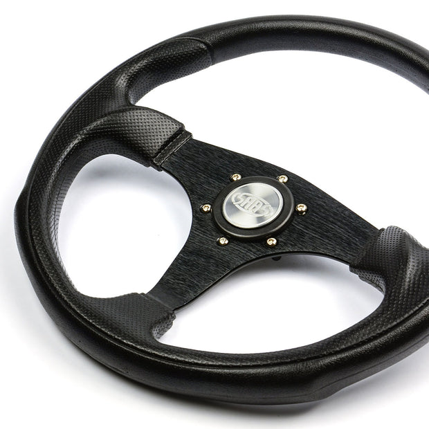 Steering Wheel Poly 14" Octane Black Spoke