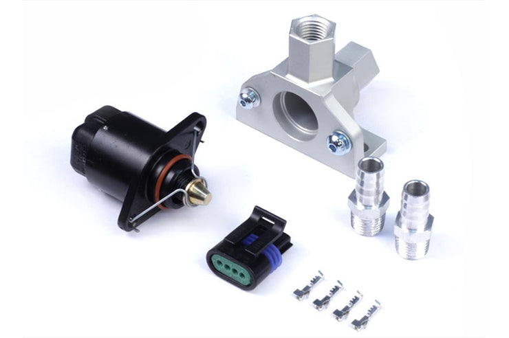 HT-020304 Idle Air Control Kit - Billet 1/4BSP 2 Port Housing & 2 Screw Style Mo