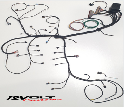 6.0L 6.2L Mechanical Throttle LS1 Stand Alone Engine Wiring Harness With A/C