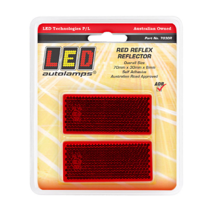 Red Refrex Red Reflex Reflector – 12Volt Customs