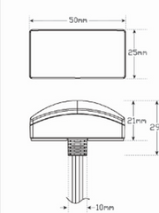 Rear End Outline Marker 5025RM2