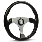 Steering Wheel Poly 14" Octane Titanium Spoke