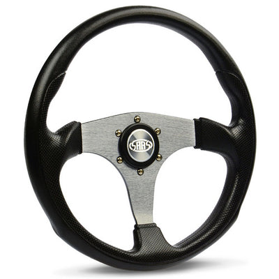 Steering Wheel Poly 14" Octane Titanium Spoke