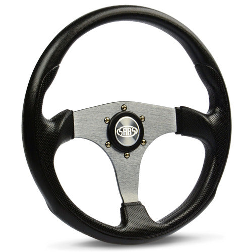 Steering Wheel Poly 14" Octane Titanium Spoke