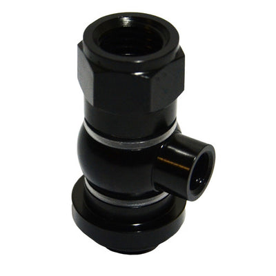 VE Series II V6 Oil Pressure Adaptor M16 X 1.5 Black