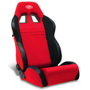 SAAS Vortek Seat Dual Recline Black/Red ADR Compliant