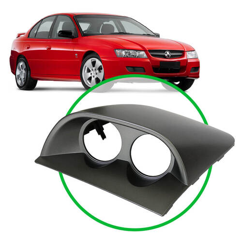 Dash Gauge Pod - Commodore VY/VZ Charcoal 2 x 52mm