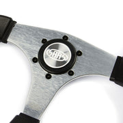 Steering Wheel Poly 14" Octane Brushed Alloy Spoke