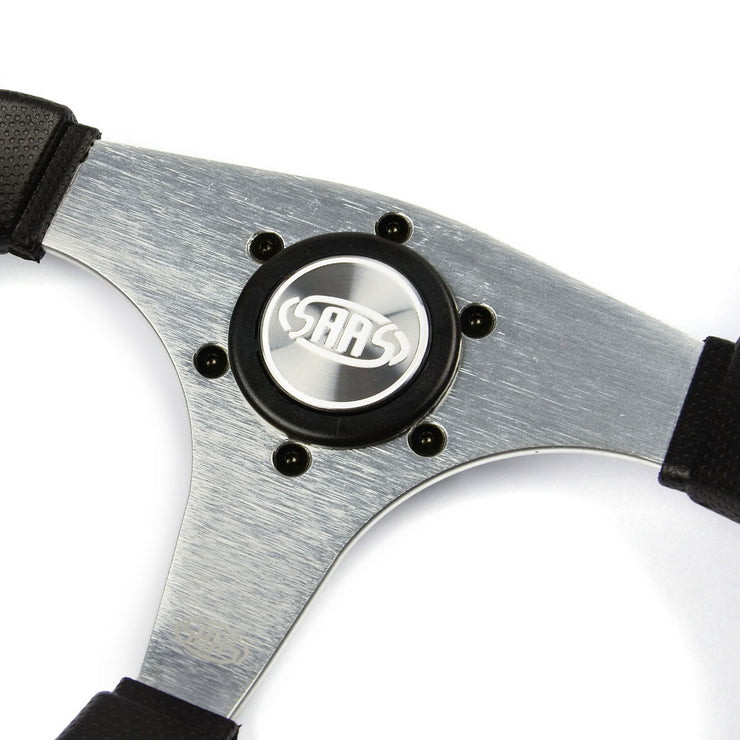 Steering Wheel Poly 14" Octane Brushed Alloy Spoke