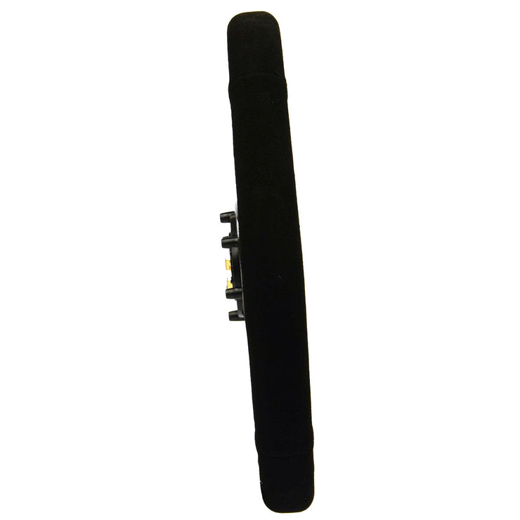 Steering Wheel Suede 14" Black Spoke