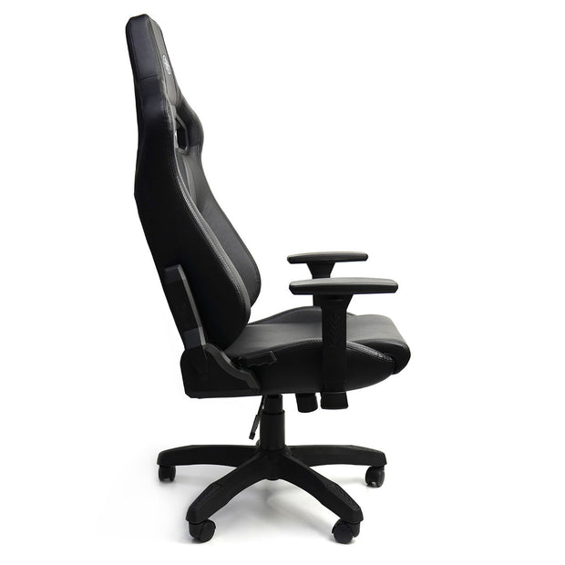 Executive Office Chair Black With Carbon Accents Gaming