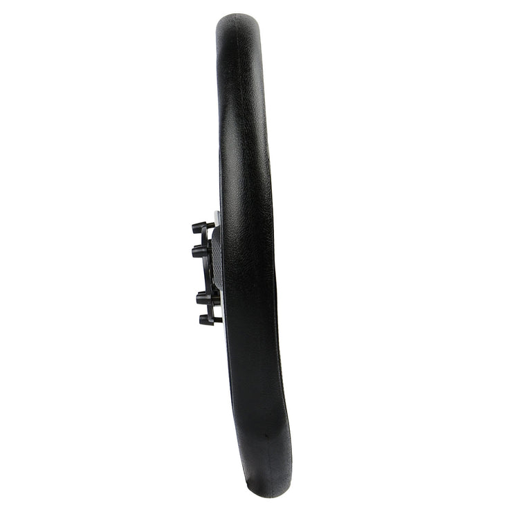 Steering Wheel Poly 14" Octane Brushed Alloy Spoke