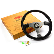 Steering Wheel Poly 14" Octane Titanium Spoke