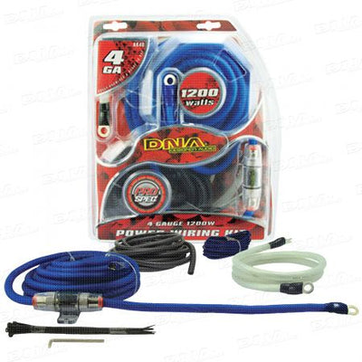 4 Gauge 1200W Amplifier Power Kit