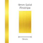 Pinstripe Solid Gold Mylar 9mm x 10mt