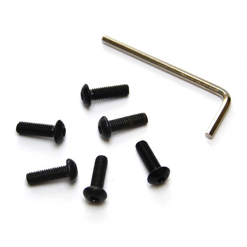 Boss Kit Black Allen Key Screw Set (6) suit SAAS Classic wheels ...