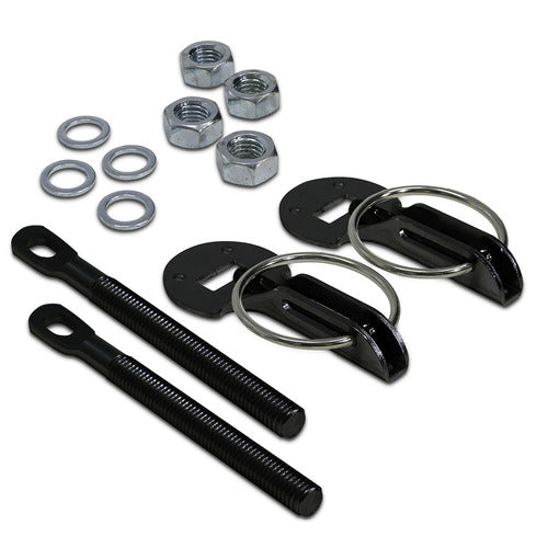 Hood Pin Kit - Black