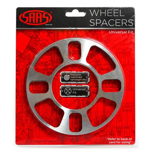 Wheel Spacer x 2 Universal 4 Stud 12mm