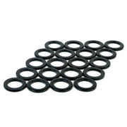 Mag Wheel Nut Washers Black Chrome