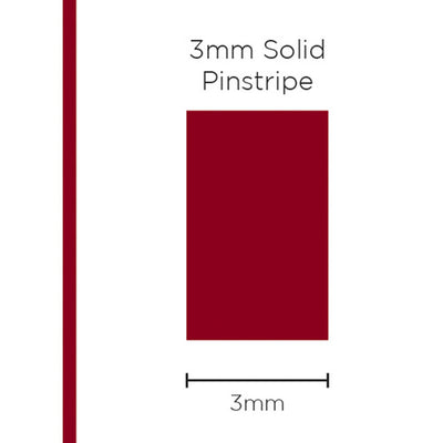 Pinstripe Solid Burgundy 3mm x 10mt