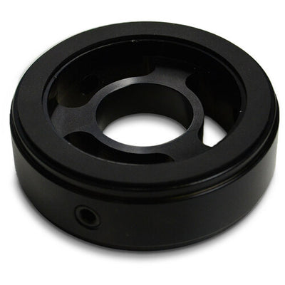 Oil Filter Sandwich Plate Billet Black 4X4*