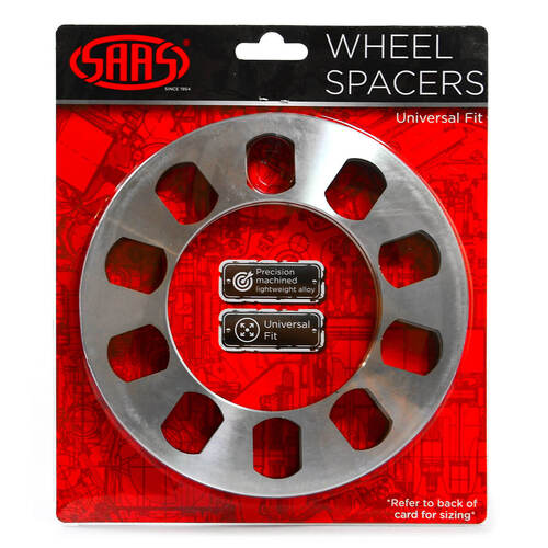 Wheel Spacer x 2 Universal 5 Stud 12mm