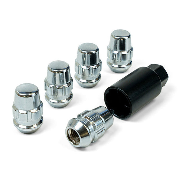Lock Nuts Splined Acorn Bulge 12mm x 1.50 Pk 5