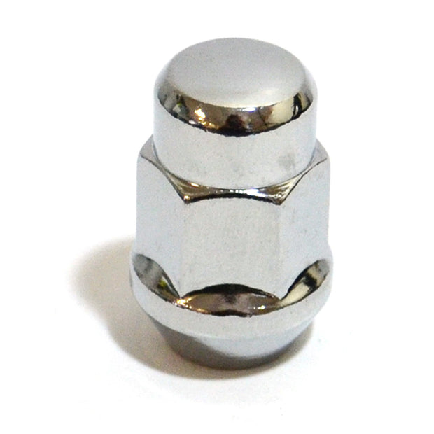 Wheel Nut Acorn Bulge 7/16 Chrome 35mm