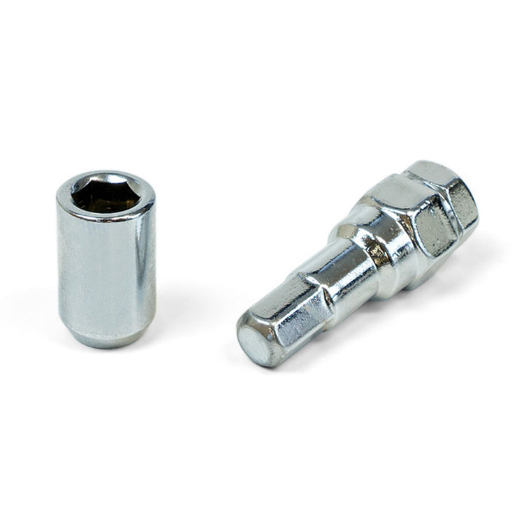Wheel Nuts S/D Int Hex 12 x 1.50 Inc Key Chr 10Pk