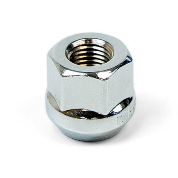 Wheel Nut Bulge Open End 1/2 Chrome