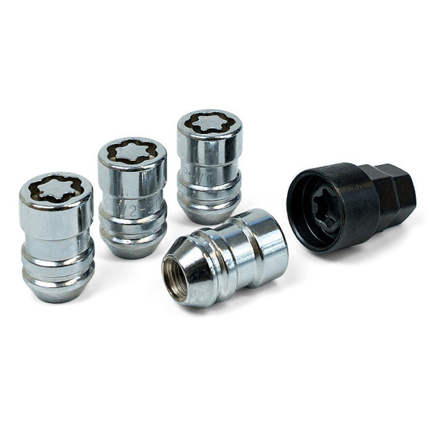 Lock Nuts Internal Star Bulge 7/16 Pk 4