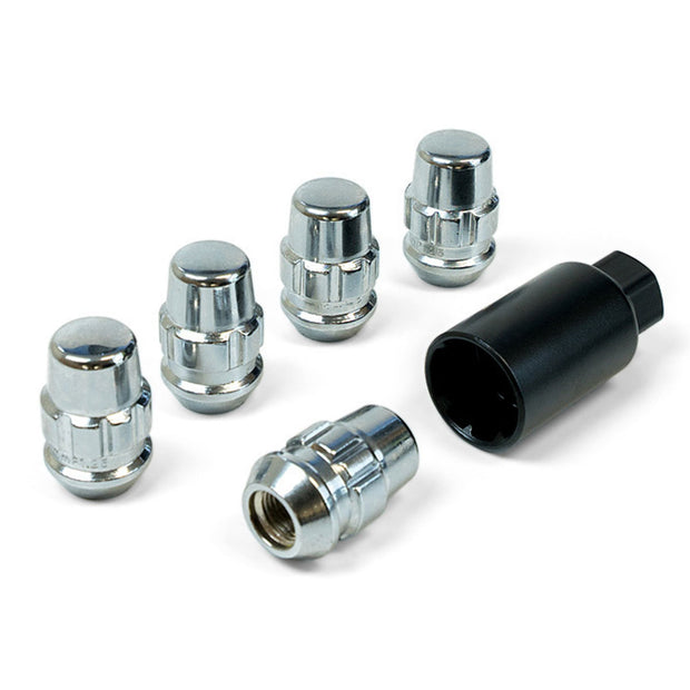 Lock Nuts Splined Acorn Bulge 12mm x 1.25 Pk 5