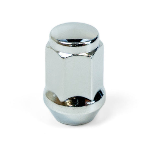 Wheel Nuts Flat Head Bulge 12 x 1.50 Chr 35mm 5Pk