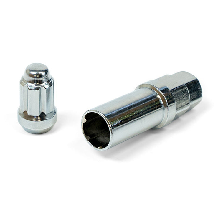 Wheel Nuts S/D 6 Spline 12 x 1.50 Inc Key Chr 10Pk