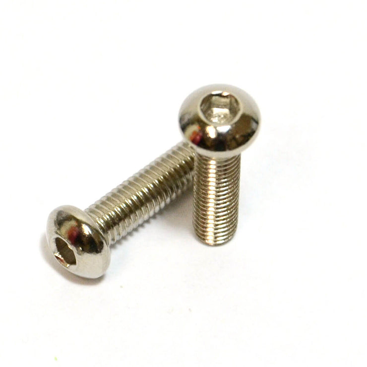 Boss Kit Chrome Allen Key Screws x 6