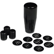 Billet Gear Knob Black Aluminium 8 Shift Patterns