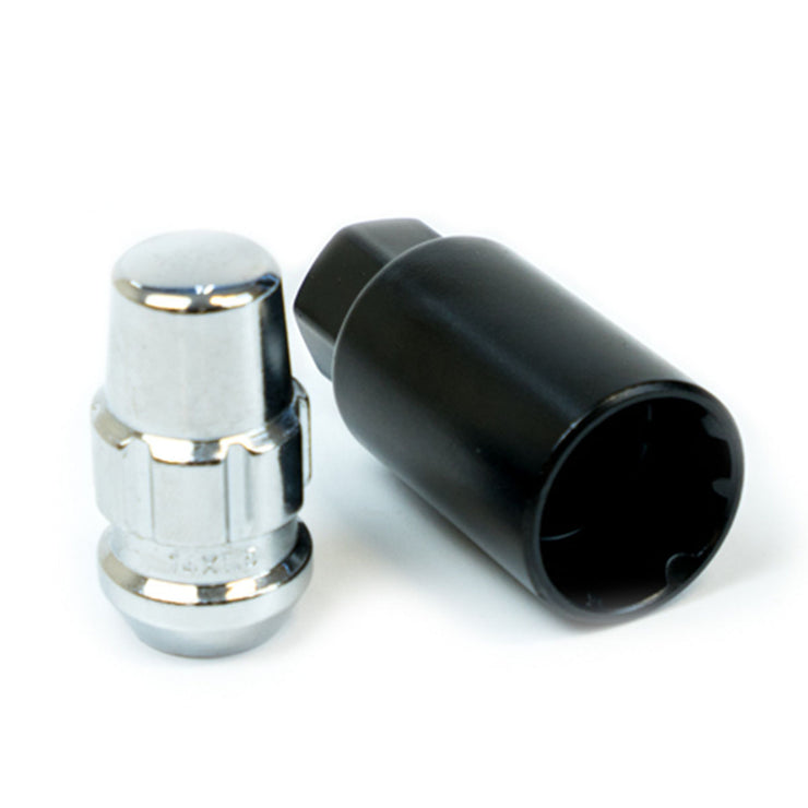 Lock Nuts Splined Acorn Bulge 44mm 14mm x 1.50 Pk 4