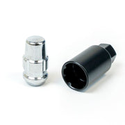Lock Nuts Splined Acorn Bulge 44mm 1/2 Pk 4