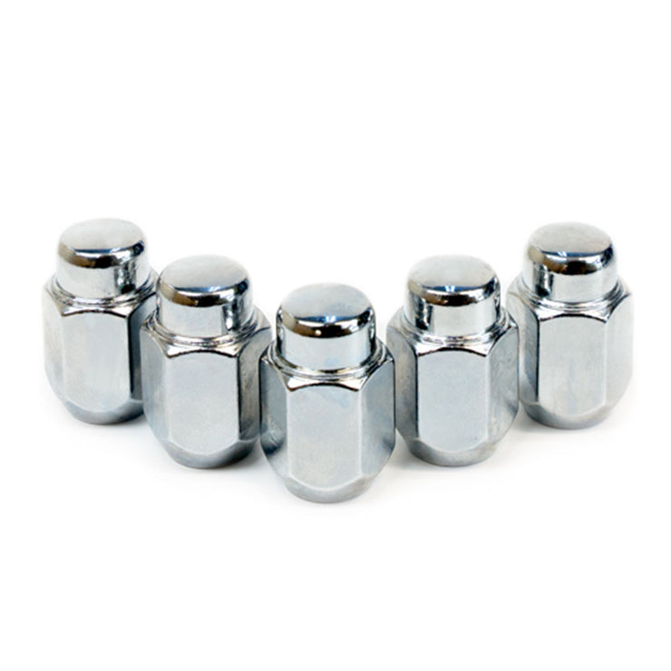 Wheel Nuts Acorn Taper 7/16 Chrome 35mm 5Pk