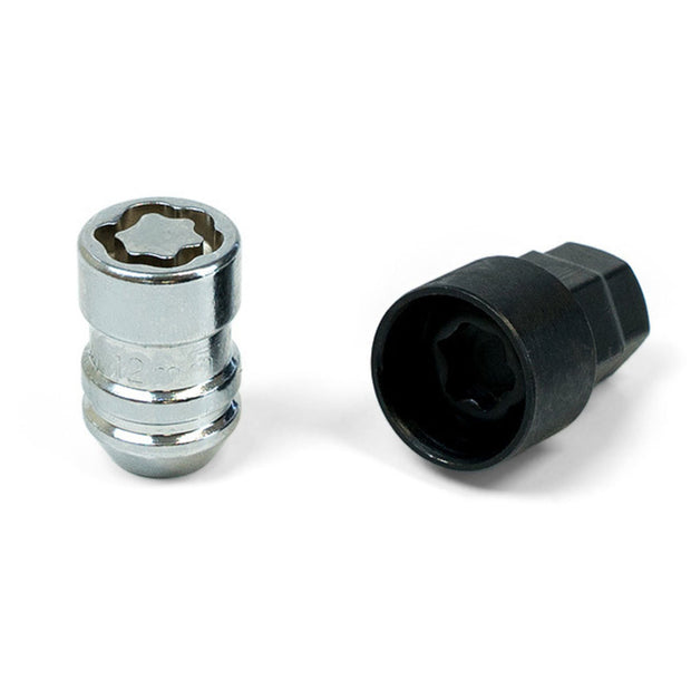 Lock Nuts Internal Star Bulge 12mm x 1.50 Pk 4