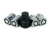 Lock Nuts Internal Star Bulge 14mm x 1.50 Pk 4