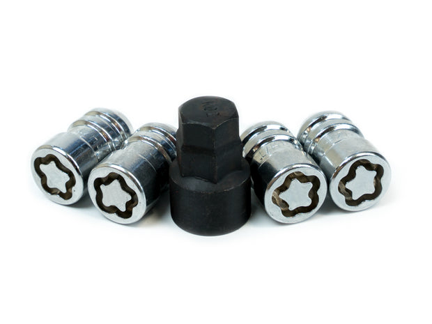 Lock Nuts Internal Star Bulge 14mm x 1.50 Pk 4