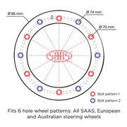 Boss Kit Holden HK-HG Torana HB-LC Short Deep Dish Wheels