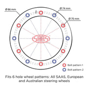 Boss Kit HQ - WB Commodore LX - LJ Torana Short Deep Dish Wheels