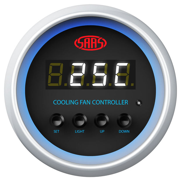 Digital Cooling Fan Controller 0°-100° 52mm Black Muscle Series 2