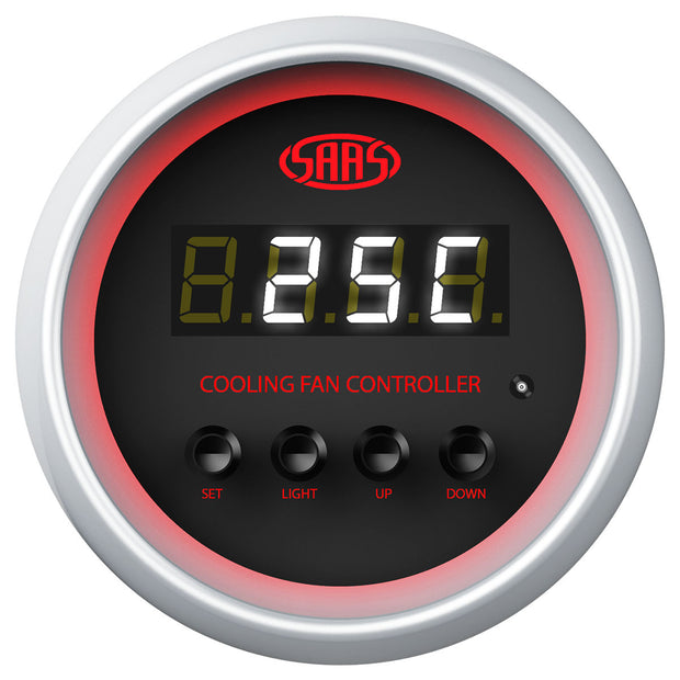 Digital Cooling Fan Controller 0°-100° 52mm Black Muscle Series 2