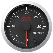 Boost Gauge Diesel 0-30psi 52mm Black Street Series