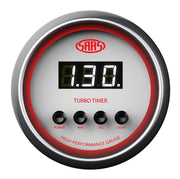 Turbo Timer Digital Auto 52mm White Muscle Series